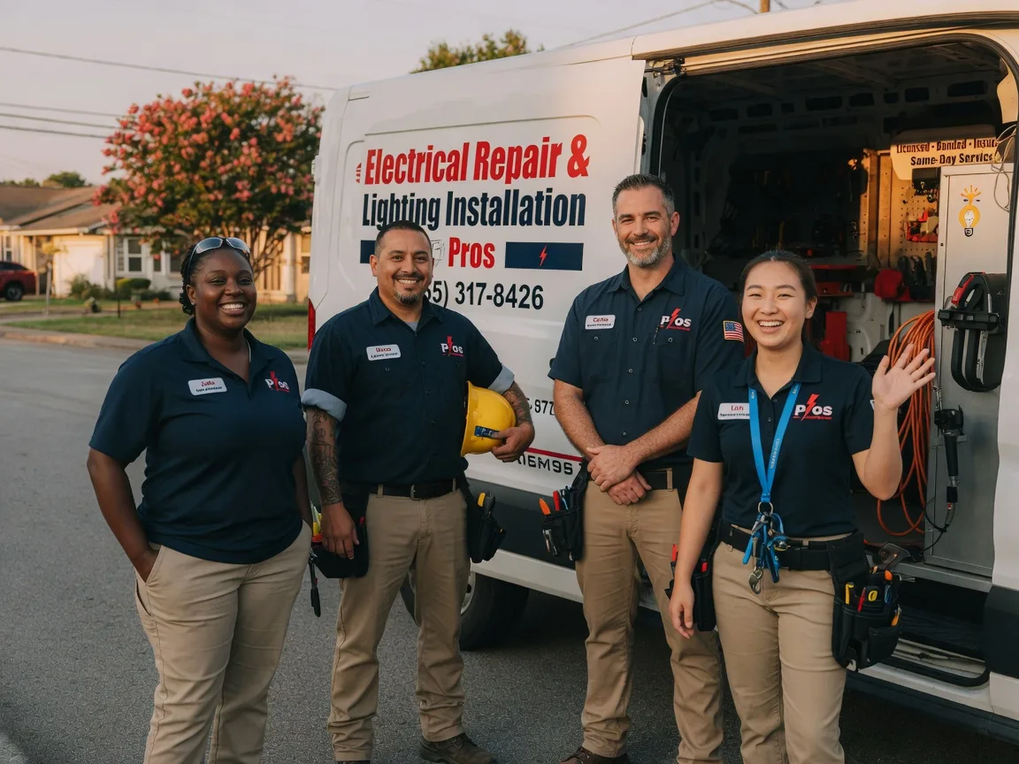 Licensed Electrician company in Pottsville, TX